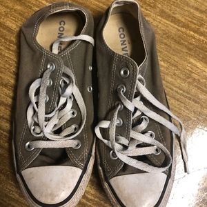 Gray Low-Top Converse